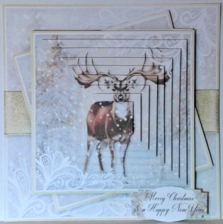 Winter Wonderland 20...14 Deer by Hazel Underwood