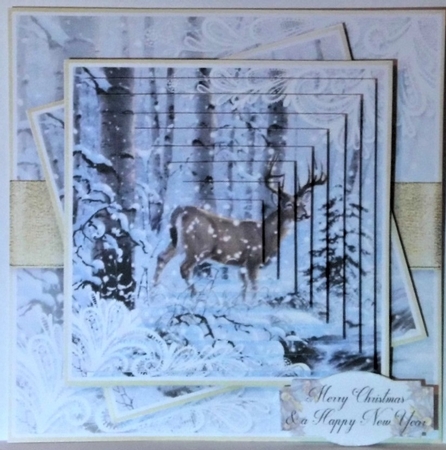 Winter Wonderland 20...16 Deer by Hazel Underwood