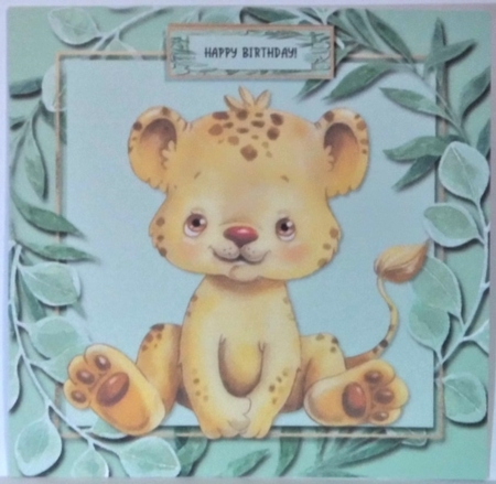 Cute Jungle Babies Bumper Kit by Hazel Underwood
