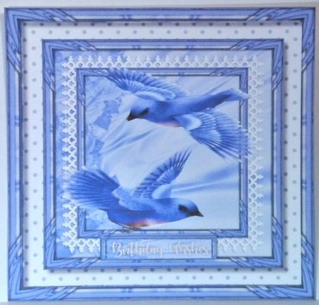 Beautiful Bluebirds by Hazel Underwood