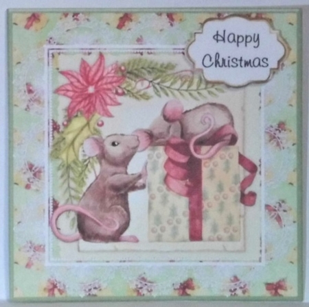 Christmas Mouse Toppers by Hazel Underwood