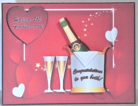 Time to Celebrate - Wedding Anniversary  1st - 5th by Hazel Underwood