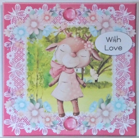 3 Take time to smell the flowers card fronts/toppers 1 by Hazel Underwood