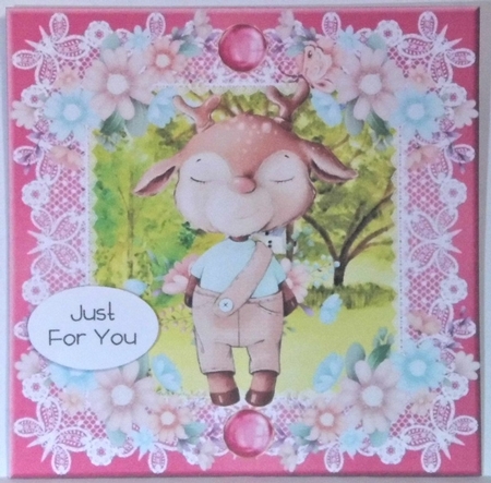 3 Take time to smell the flowers card fronts/toppers 2 by Hazel Underwood