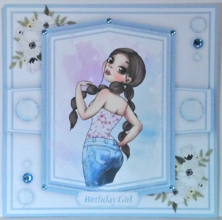 Cute Birthday Girl 2 by Hazel Underwood