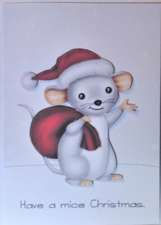 Have a mice Christmas. by Hazel Underwood