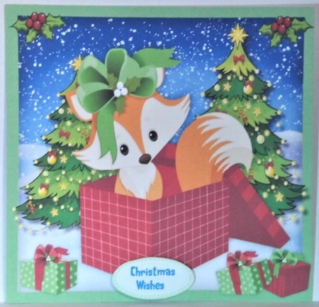 9, Card Fronts , Christmas Friends by Hazel Underwood
