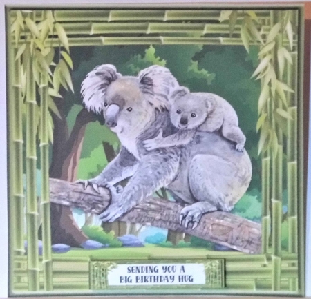 Safari Animals (Card Three) by Hazel Underwood