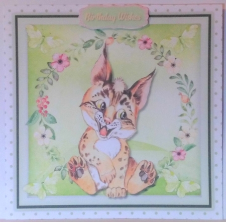 4, Lovely card Fronts, Gorgeous Animals  by Hazel Underwood