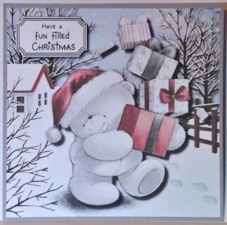 Vintage Forever Friends Christmas Morning by Hazel Underwood