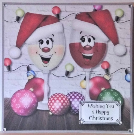 Cheers for a Merry Christmas by Hazel Underwood