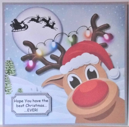 One of our reindeers is missing by Hazel Underwood