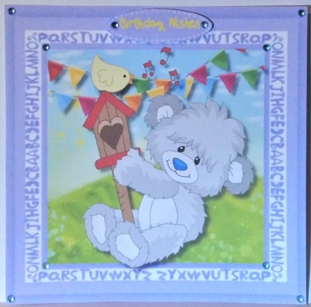 4, Card Fronts , Cuddly Teddys  by Hazel Underwood