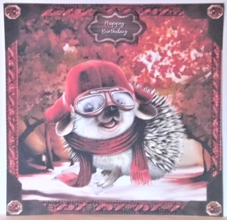 Hedge-Hugs Red (Multi-Use Humorous And Regular) Mini Kit by Hazel Underwood