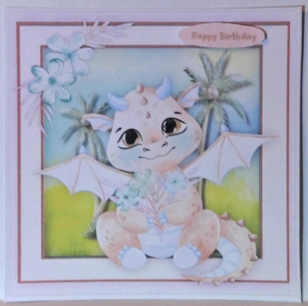 Gorgeous Pink  Dragons Flowers by Hazel Underwood