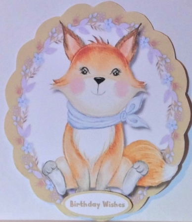 10, Card Toppers , Gorgeous Animals  by Hazel Underwood