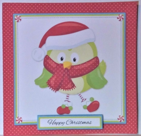 Bundled Up Birdies (Card Five) by Hazel Underwood