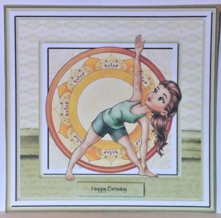 Triangle Trikonasana Mini Kit by Hazel Underwood
