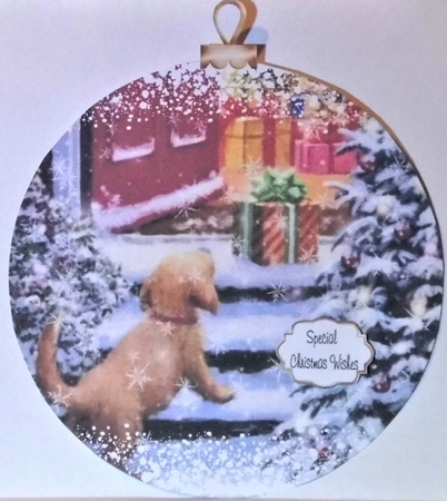 Christmas 10 x Vintage Baubles Kit 2 by Hazel Underwood