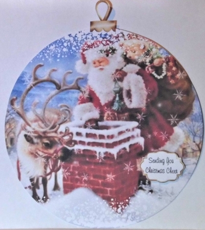 Christmas 10 x Vintage Baubles Kit 2 by Hazel Underwood