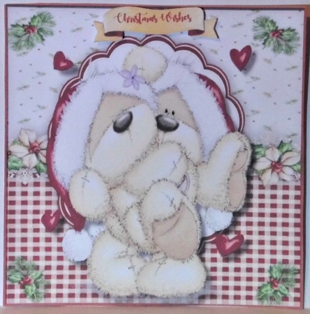 Teds Cuddles at Christmas by Hazel Underwood