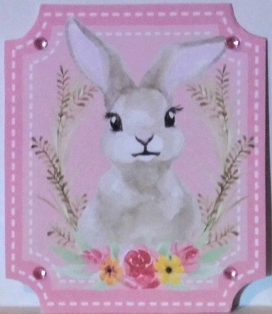 4 Pink wildlife animal toppers 1 by Hazel Underwood