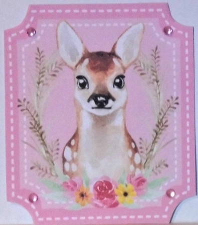 4 Pink wildlife animal toppers 1 by Hazel Underwood