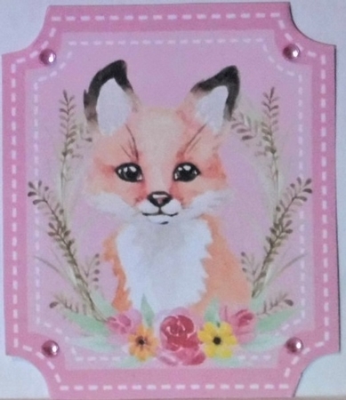 4 Pink wildlife animal toppers 1 by Hazel Underwood