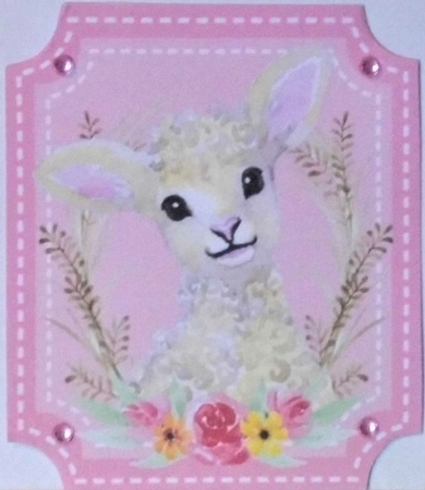 4 Pink wildlife animal toppers 1 by Hazel Underwood