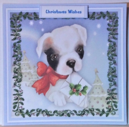 Pups Christmas Parcel by Hazel Underwood