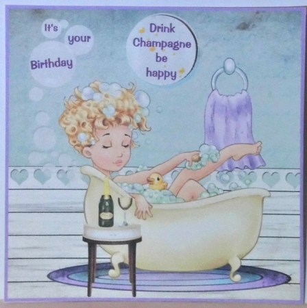 Celebrate with Bubbles by Hazel Underwood