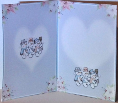 Snowmen Trio A5 Mini Kit by Hazel Underwood