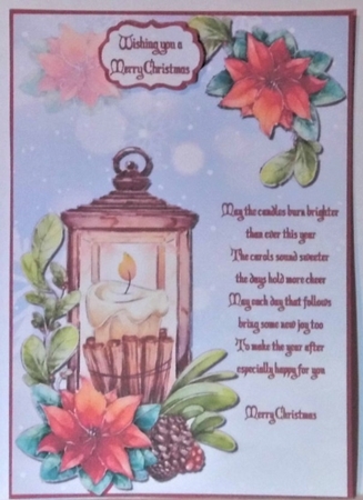 A Christmas Candle A5 by Hazel Underwood