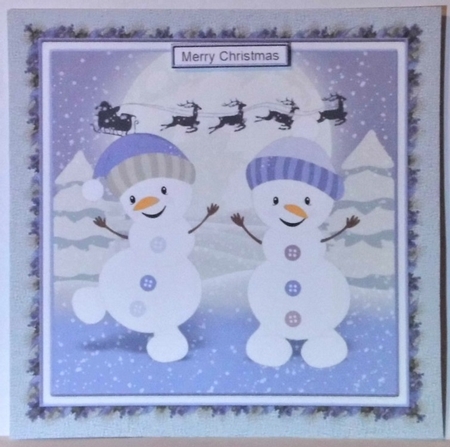 Happy Snowmen by Hazel Underwood
