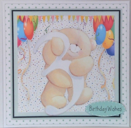 Teds Happy 3rd Birthday by Hazel Underwood