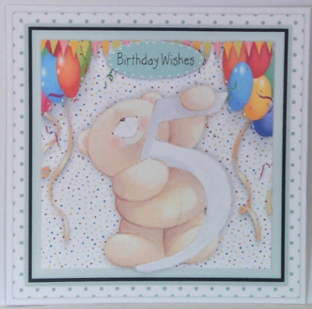 Teds Happy 5th Birthday by Hazel Underwood