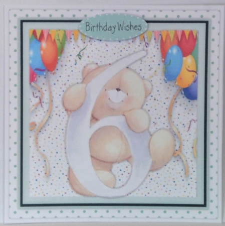 Teds Happy 6th Birthday by Hazel Underwood