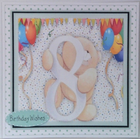 Teds Happy 8th Birthday by Hazel Underwood