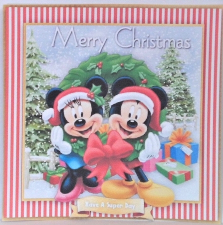 8, Card Fronts , Christmas Teddies by Hazel Underwood
