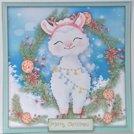 Gorgeous Smiley Llama  by Hazel Underwood