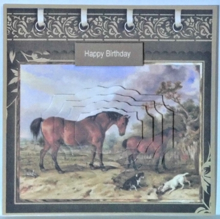 At the farm 5x5x5x5 topper by Hazel Underwood