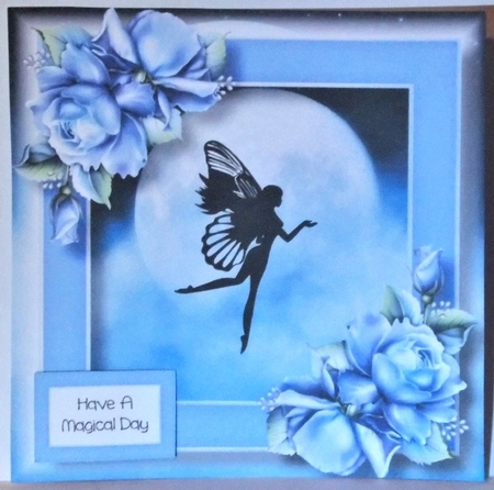 Beautiful Fairy Silhouette QUICK TOPPER Bumper Kit by Hazel Underwood