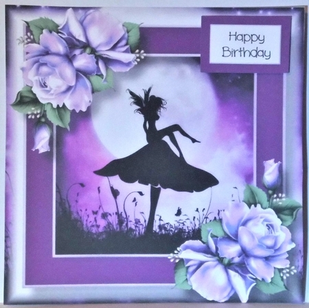 Beautiful Fairy Silhouette QUICK TOPPER Bumper Kit by Hazel Underwood