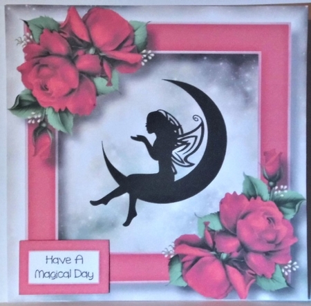 Beautiful Fairy Silhouette QUICK TOPPER Bumper Kit by Hazel Underwood