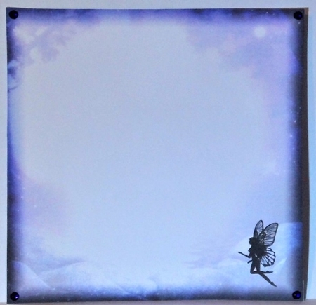 Beautiful Fairy Silhouette QUICK TOPPER INSERTS Bumper Kit by Hazel Underwood