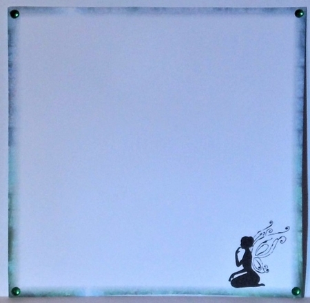 Beautiful Fairy Silhouette QUICK TOPPER INSERTS Bumper Kit by Hazel Underwood