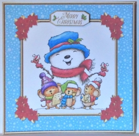 Caroling Cuties (Card One) by Hazel Underwood