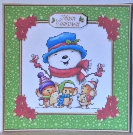 Caroling Cuties (Card Two) by Hazel Underwood