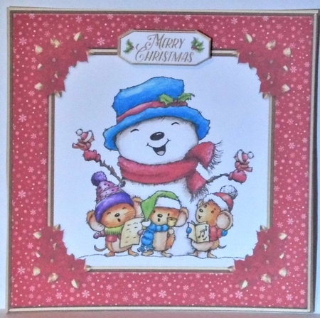 Caroling Cuties (Card Three) by Hazel Underwood