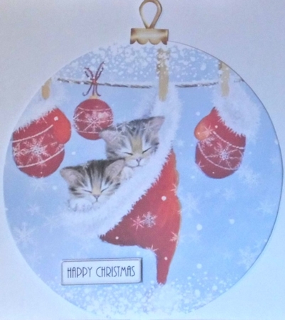 Christmas 10 x Vintage Baubles Kit 4 by Hazel Underwood